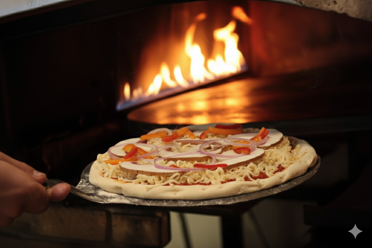פיצה בתנור אבן